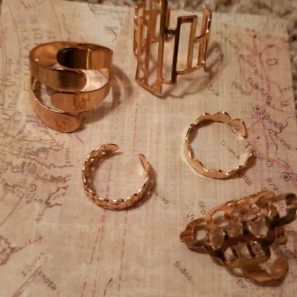 5 piece ring set